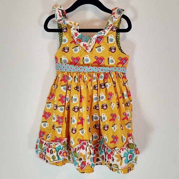 Jelly The Pug Other - Jelly the Pug 4T 4 Dress Melody Play Time Tea Cups